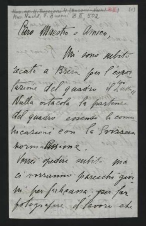 Brief an Ferruccio Busoni : 07.05.1916
