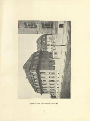 Schulgebäude an der Gosslerstrasse