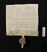 Dute Kimin von Beilstein und ihr Sohn Dietrich verkaufen dem Kloster Steinheim 1/12 des Zehnten zu Murr für 42 lb. Hlr..