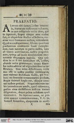Praefatio