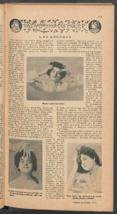 Las arrugas : Para la niña y la mujer