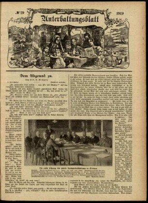 Ausgabe vom Sonntag, den 20. Juli 1919.