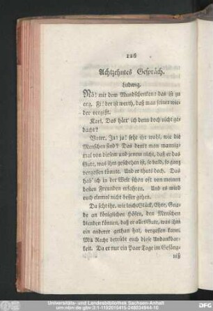 Achtzehntes Gespräch.
