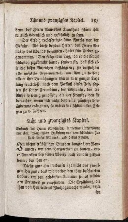 Acht und zwanzigstes Kapitel.