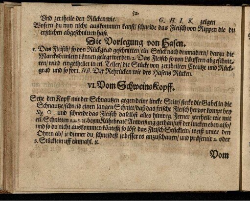 Die Vorlegung von Hasen