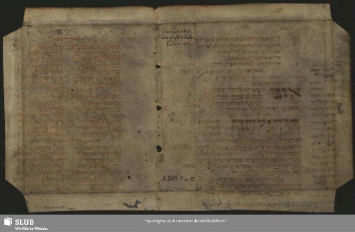 84: Aus einem Machsor - Mscr.Dresd.R.52.o,Nr.84 : [Fragment]