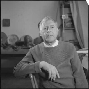 Portraitserie Ewald Mataré : Mataré, Ewald (1887-1965; Maler, Bildhauer)
