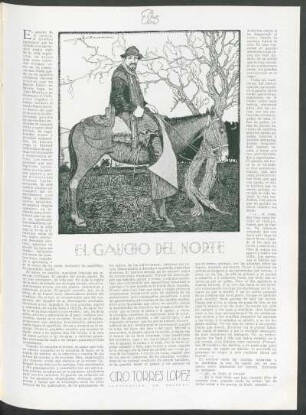 El gaucho del norte