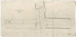 Gsaenger, Gustav; München; Stadtmuseum, Erweiterung - Erweiterung 1. Bauabschnitt, Tektur (Grundriss 3. OG)