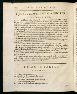 110-122, QUIBUS MODIS TUTELA FINITUR. - DE SATISDATIONE TUTORUM.