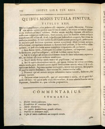110-122, QUIBUS MODIS TUTELA FINITUR. - DE SATISDATIONE TUTORUM.