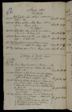 Ex Catalogo G. Winkler. Lipsiae : d. X Nov. 1800.