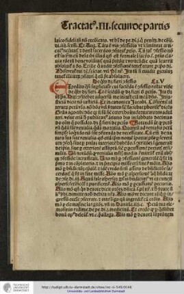 De quibus debet fieri confessio. Capitulum V.