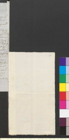 Brief von Imhoff (Helvig), Anna Amalia von an Goethe, Johann Wolfgang von