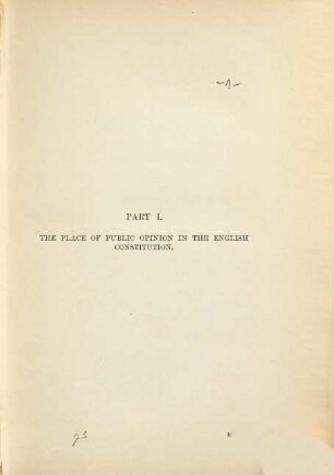 Public opinion and Lord Beaconsfield : 1875 - 1880, 1