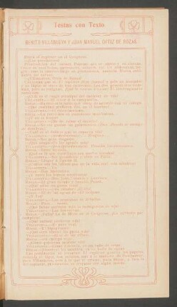 Testas con texto : Benito Villanueva y Juan Manuel Ortiz de Rozas
