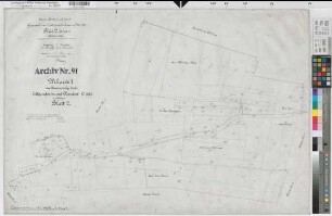 Lütgendortmund (Dortmund), Zusammenlegung Lütgendortmund-Nordost, Urkarte I Flur 2,2