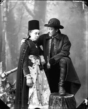 Sächsische Tracht (Paar)