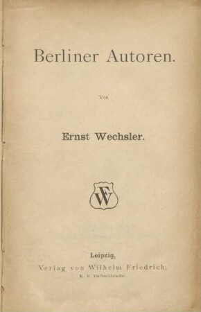 Berliner Autoren