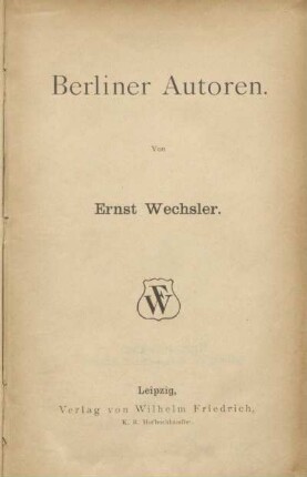 Berliner Autoren