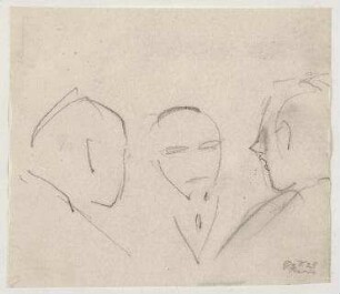 Gruppe von Männern im Cafe, Paris