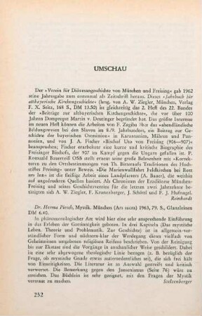 Umschau