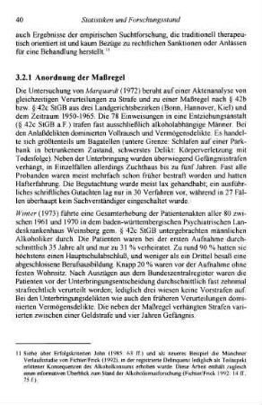 40-44, 3.2.1 Anordnung der Maßregel