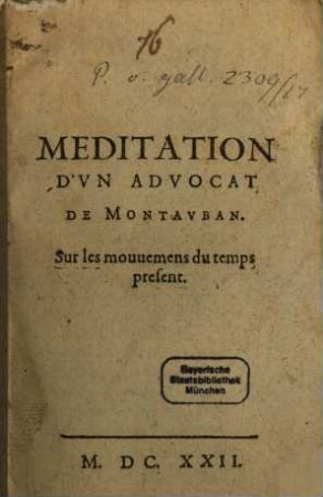 La Rencontre du duc de Bouillon avec Henry le Grand ...