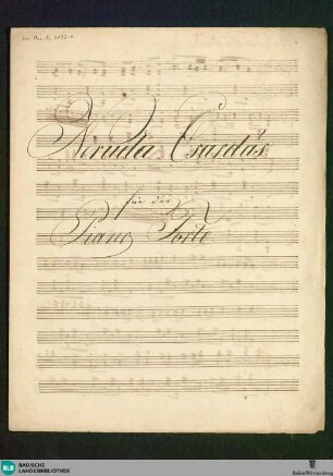4 Dances - Don Mus.Ms. 2833-4 : pf