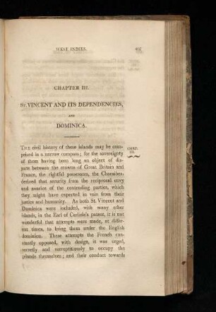 Chapter III. - St. Vincent and its dependencies, and Dominica.