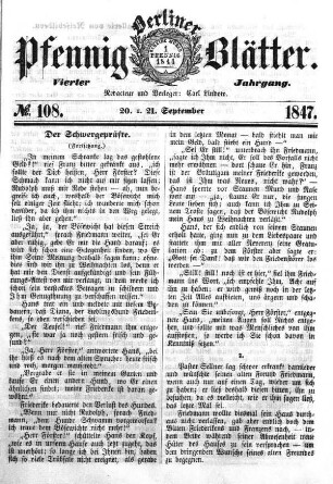 No. 108, 20. u. 21. September