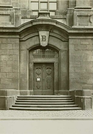 Dresden, Frauenkirche : Dresden-Altstadt. Frauenkirche. Portal "Eingang B"