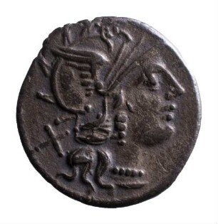 Münze, Denar, 140 v.Chr.