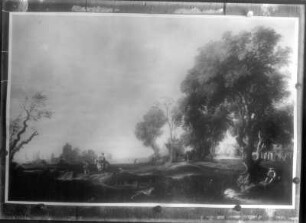 Landschaft mit Staffage