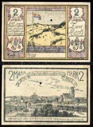 Keitum, Notgeld 2 Mark (Serienschein)