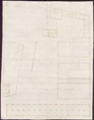 Wiederaufbau der abgebrannten Hofstallungen