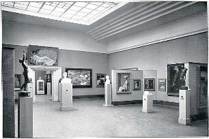 Billing, Hermann; Mannheim (Baden-Württemberg); Kunsthalle - Ausstellungsraum