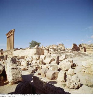 Libanon: Baalbek, Baaltempel