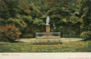 Leipzig: Gellert-Denkmal