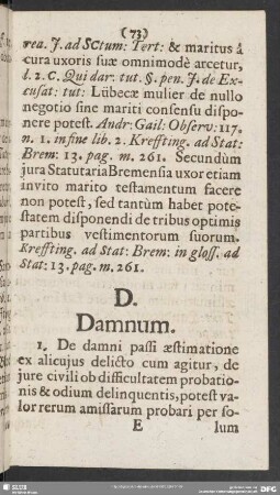 Damnum - Dotalitium