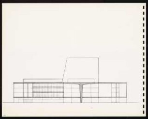 Sammelmappe: Schauspielhaus, Düsseldorf Wettbewerb: Schnitt