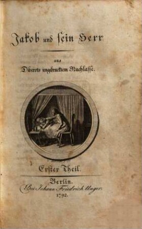 Jakob und sein Herr, 1
