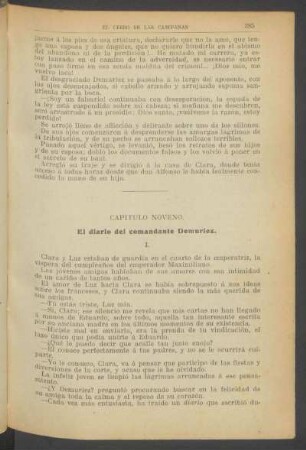 Capítulo noveno. - El diario del comandante Demuriez.