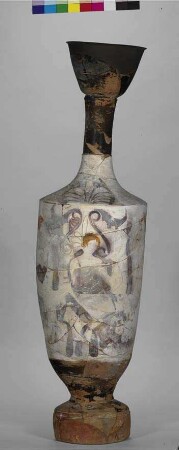 Attisch-weißgrundige Lekythos (sog. Huge Lekythos)