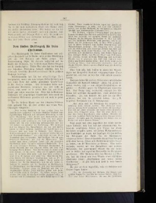 Vom fünften Weltkongreß für freies Christentum