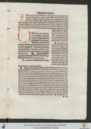 De Disciplina scholarium