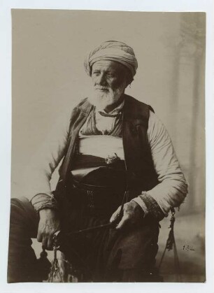 ein sitzender Kaufmann, Istanbul: Ansicht