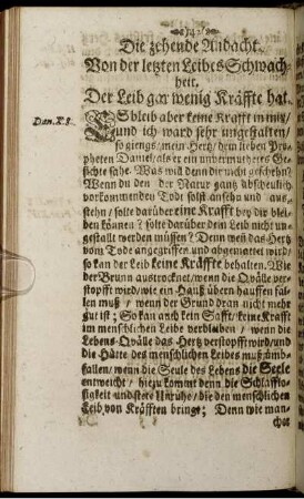Die zehende Andacht