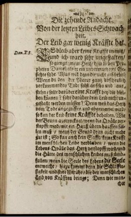 Die zehende Andacht
