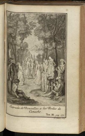 Entrada de Donzellas, a las Bodas de Camacho